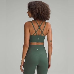 lululemon athletica Green Sports Bra